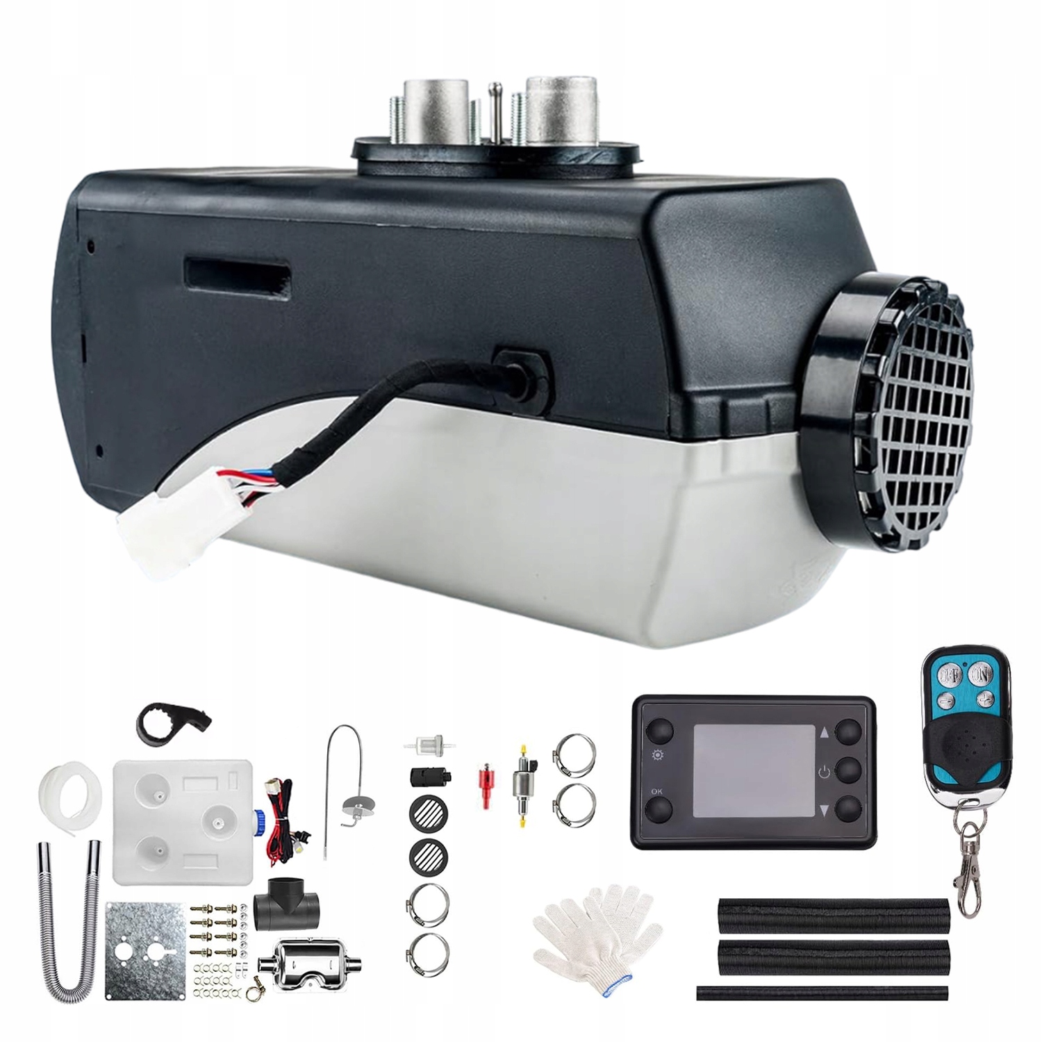 Olejový Ohřívač Nezávislé Topení Foukač Automobilová Set 12V8KW