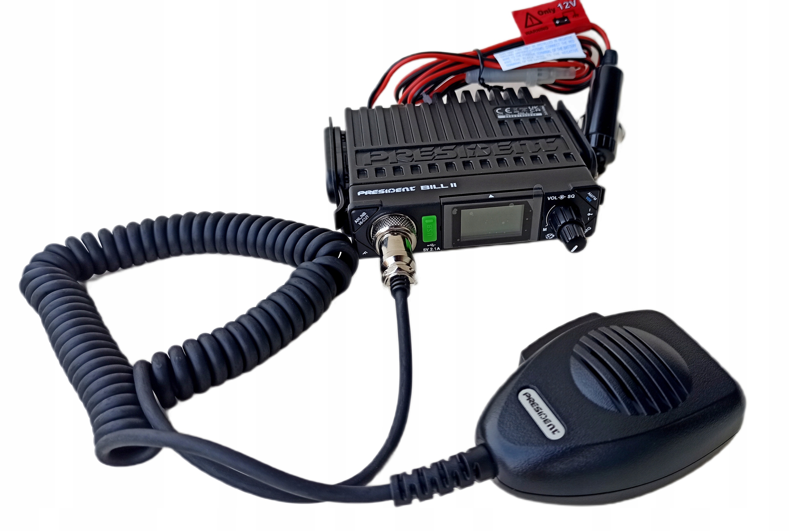 CB Radio President BILL II Blokada szumów automatyczny/cyfrowy