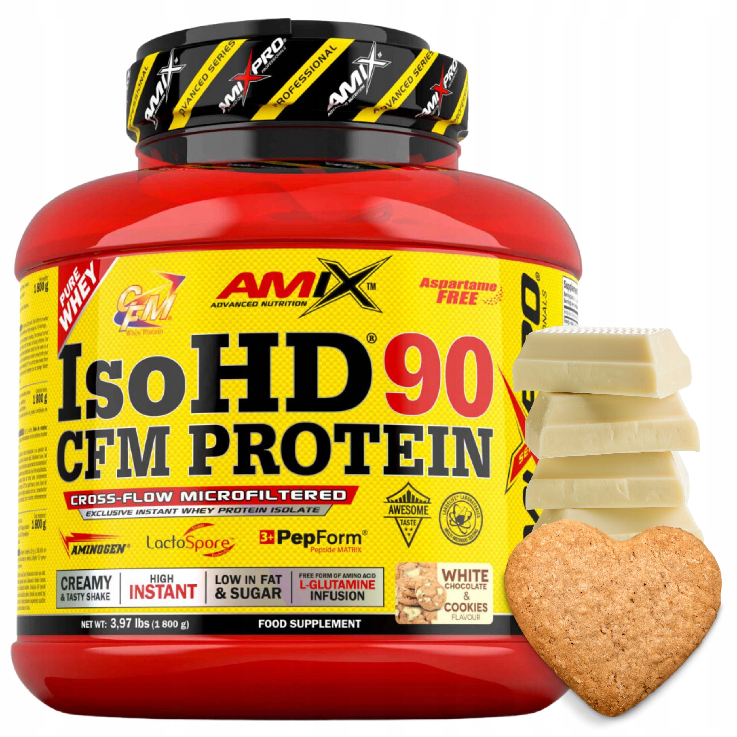 Protein na hubnutí Isolate Wpi 90 Cfm IsoHD Proteinová sušenka