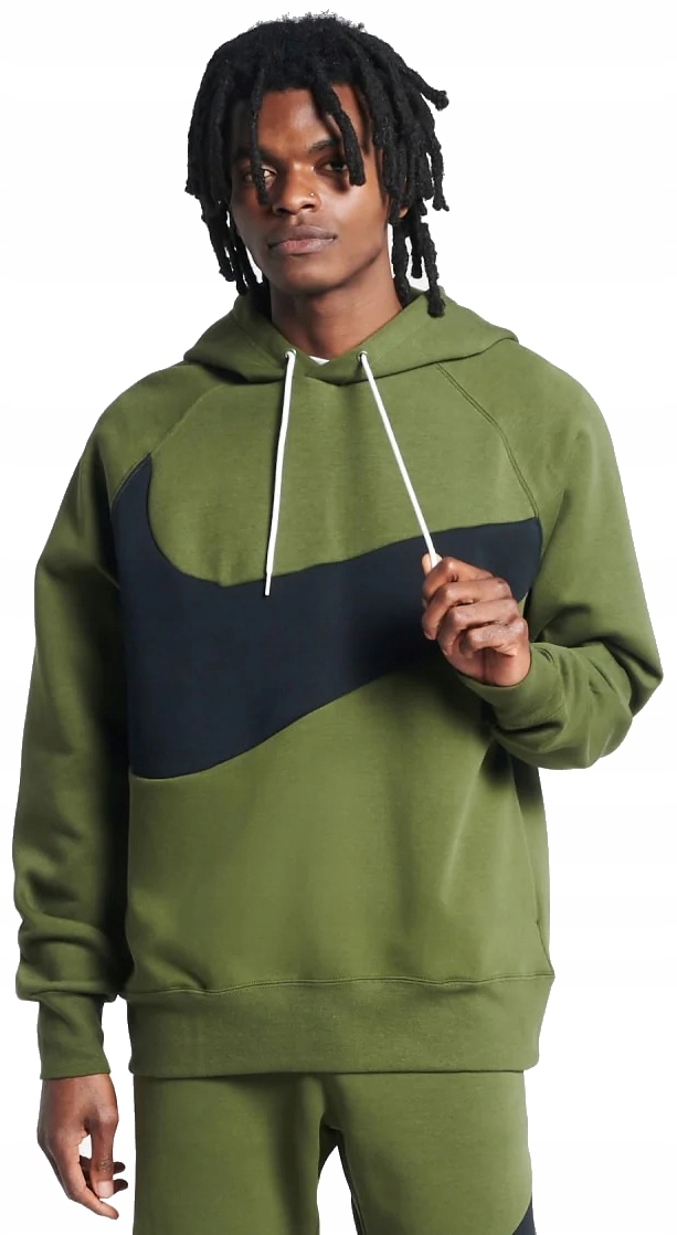 NIKE SWOOSH TECH FLEECE bluza męska z kapturem S 12779096627 - Allegro.pl