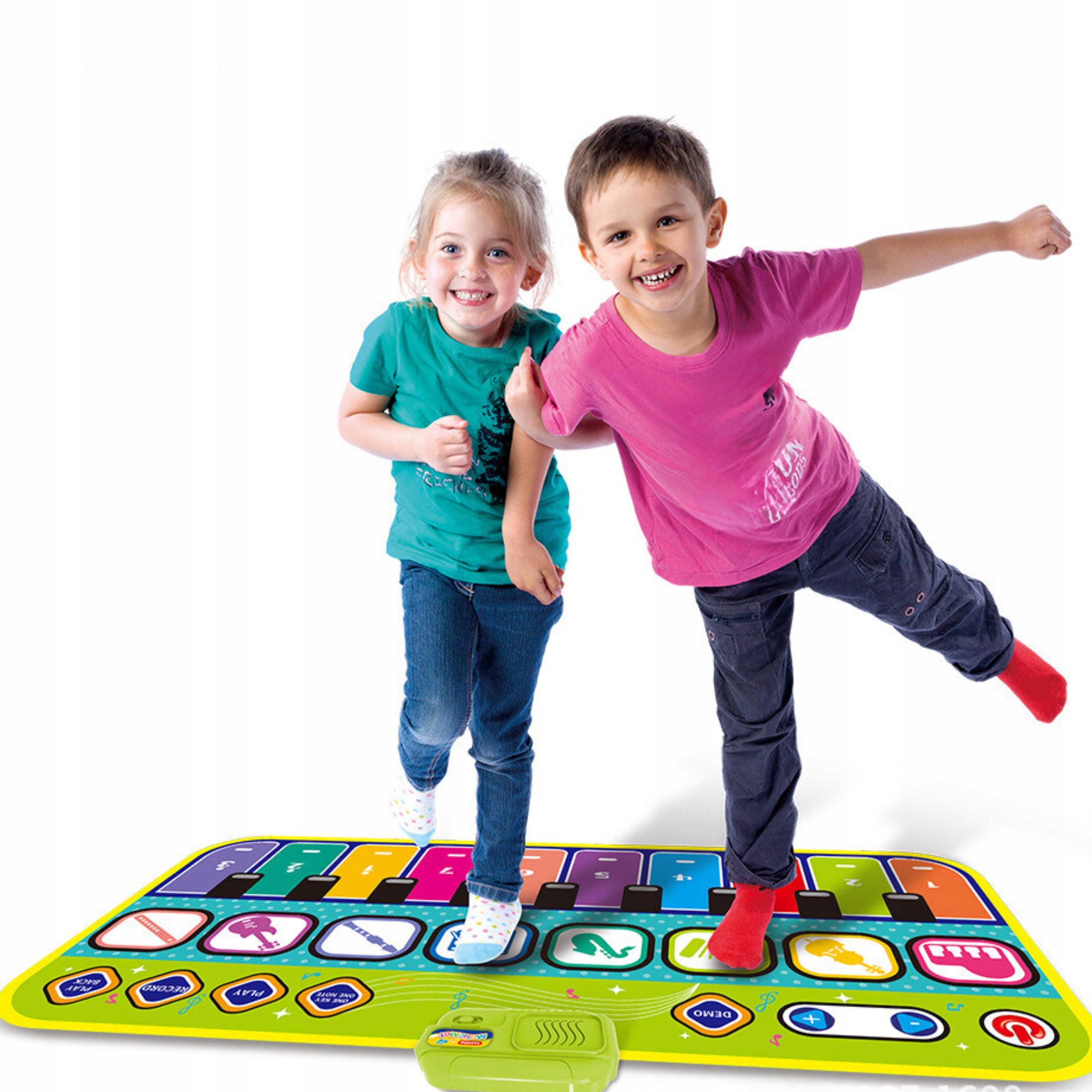 MATA MUZYCZNA DO TAŃCZENIA ZABAWKA DLA DZIECI GRA PIANINKO Wiek dziecka 3 lata +