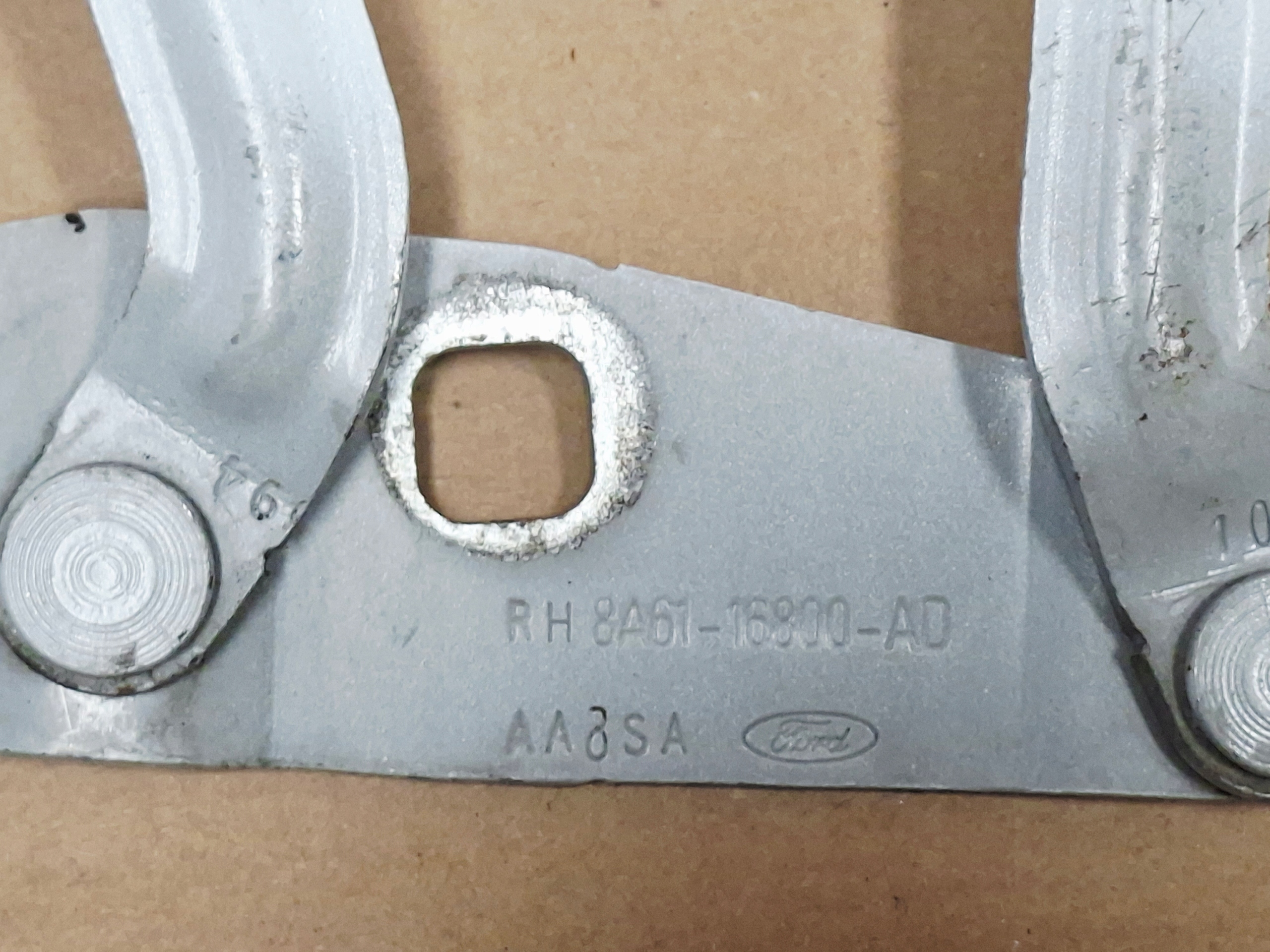 FORD FIESTA MK7 2008-2017 hinge bonnets right original BIALY