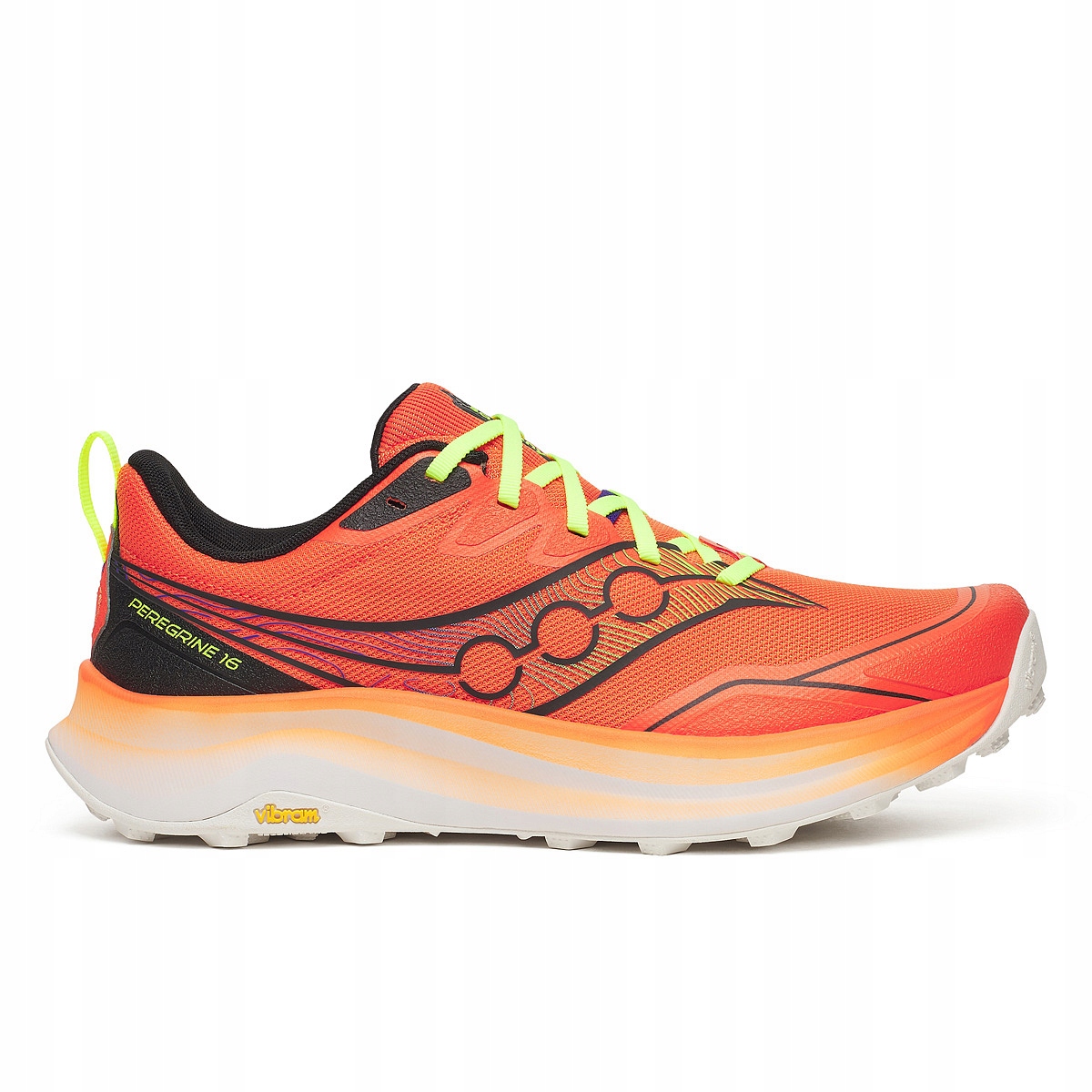 pánská obuv saucony S21066-130 Peregrine 16 fire/black Velikost: 46,5