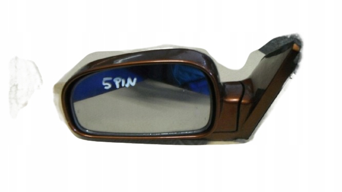 HYUNDAI SANTA FE 01- LUSTERKO LEWE 5 PIN - KOLOR CEGLANY