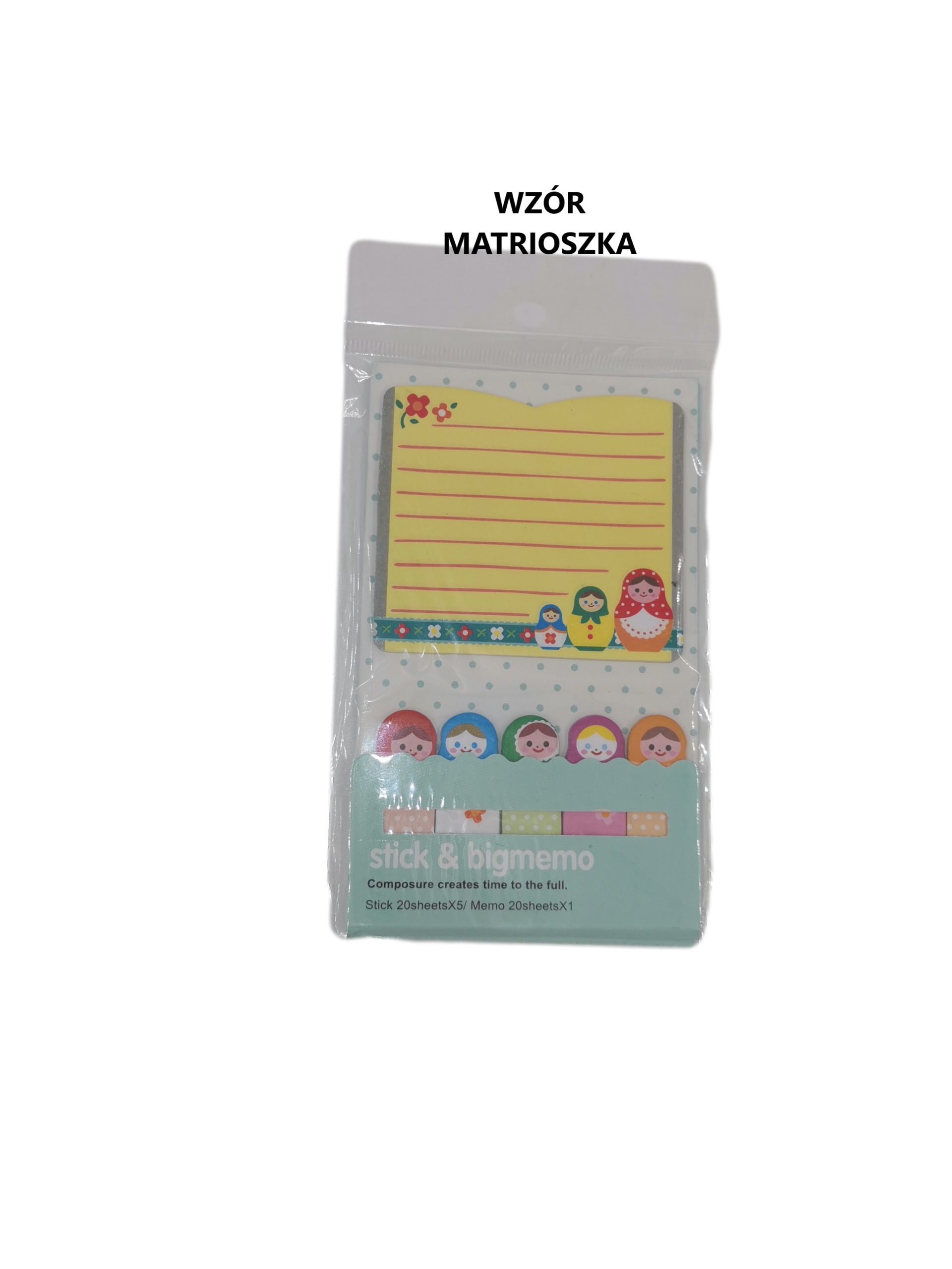 ZESTAW ZAKŁADEK INDEKSUJĄCYCH + KARTECZKI Kod producenta PM6544