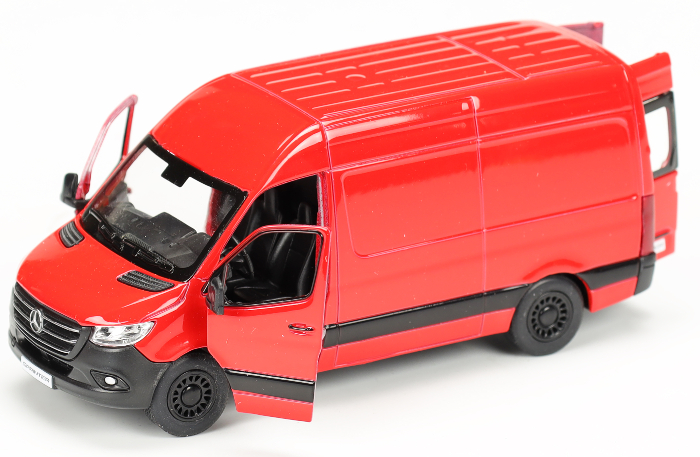 

Metalowe Auto Mercedes Benz Sprinter Napęd