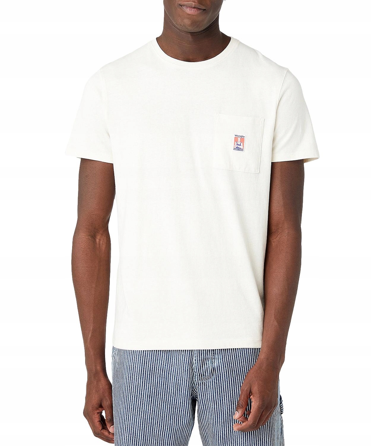 

T-shirt Wrangler Casey Jones Tee W7K6DSC03 Ecru L