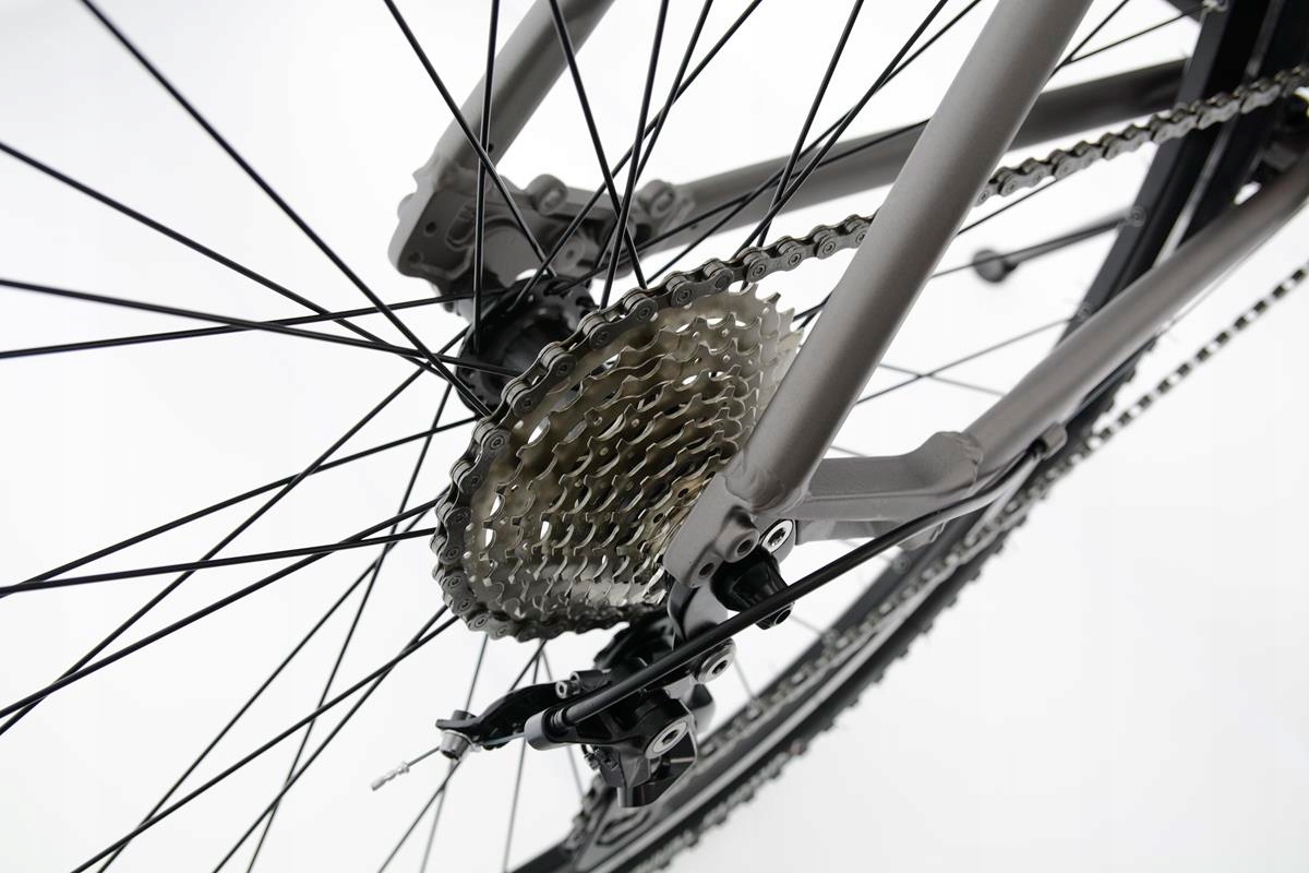 Rower crossowy 28 Kands MAESTRO Full DEORE 3x10 piaskowy mat HIT 2023 Hamulce V-brake