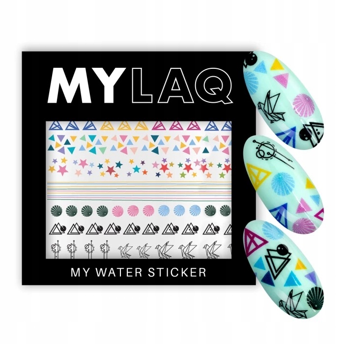 

Naklejki wodne na paznokcie My geometric sticker