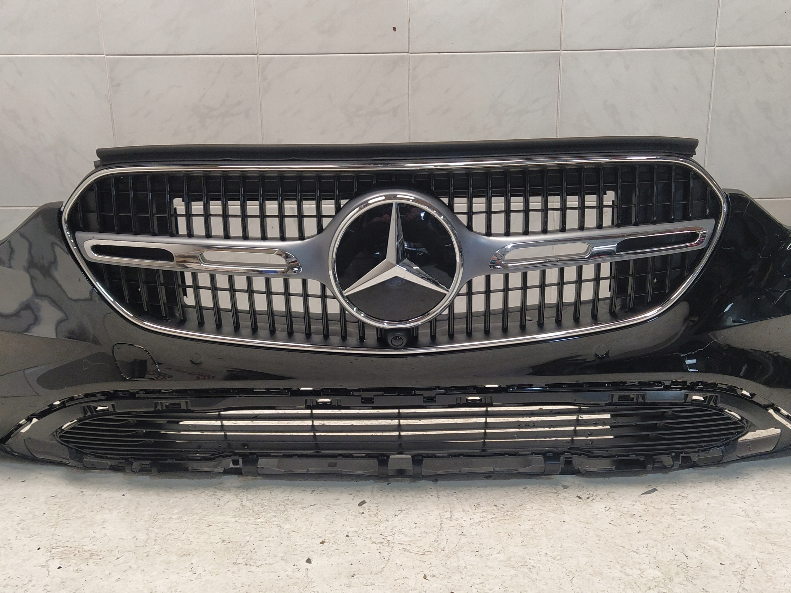 MERCEDES W254 254 GLC bumper front front sensors 6XPDC grill grid KPL