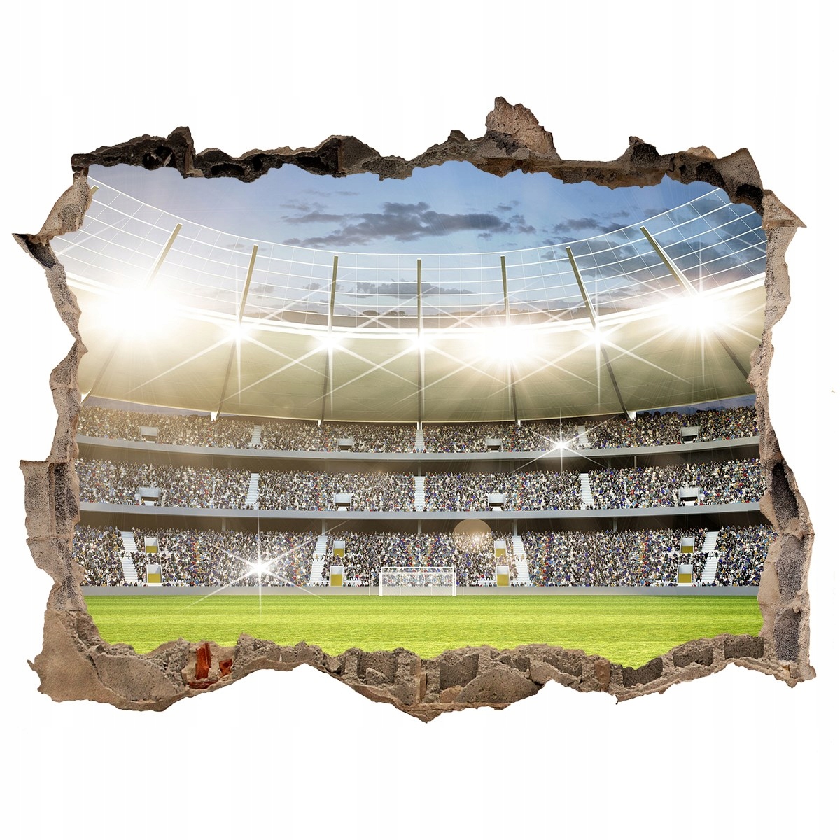 

Samoprzylepna dziura na ścianę Naklejka Stadion