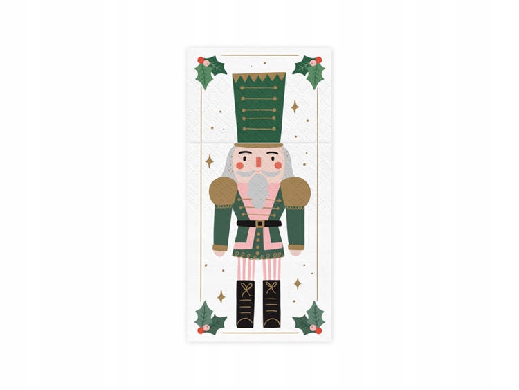 KIESZONKA NA SZTUĆCE DZIADEK DO ORZECHÓW 6 SZT. BOŻE NARODZENIE