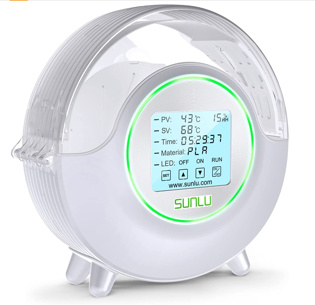 NOWOŚĆ Suszarka Filamentu SUNLU S2 Biała z wentylatorem