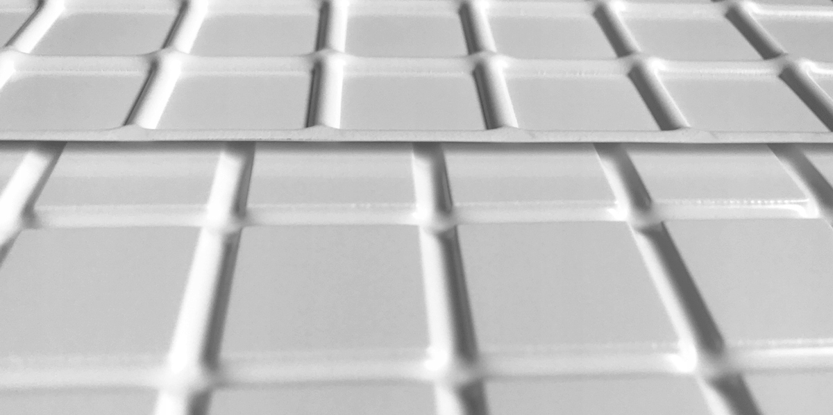 OKŁADZINA PCV ścienna JAK MOZAIKA BIAŁA DW08 10szt Liczba m² w opakowaniu 0