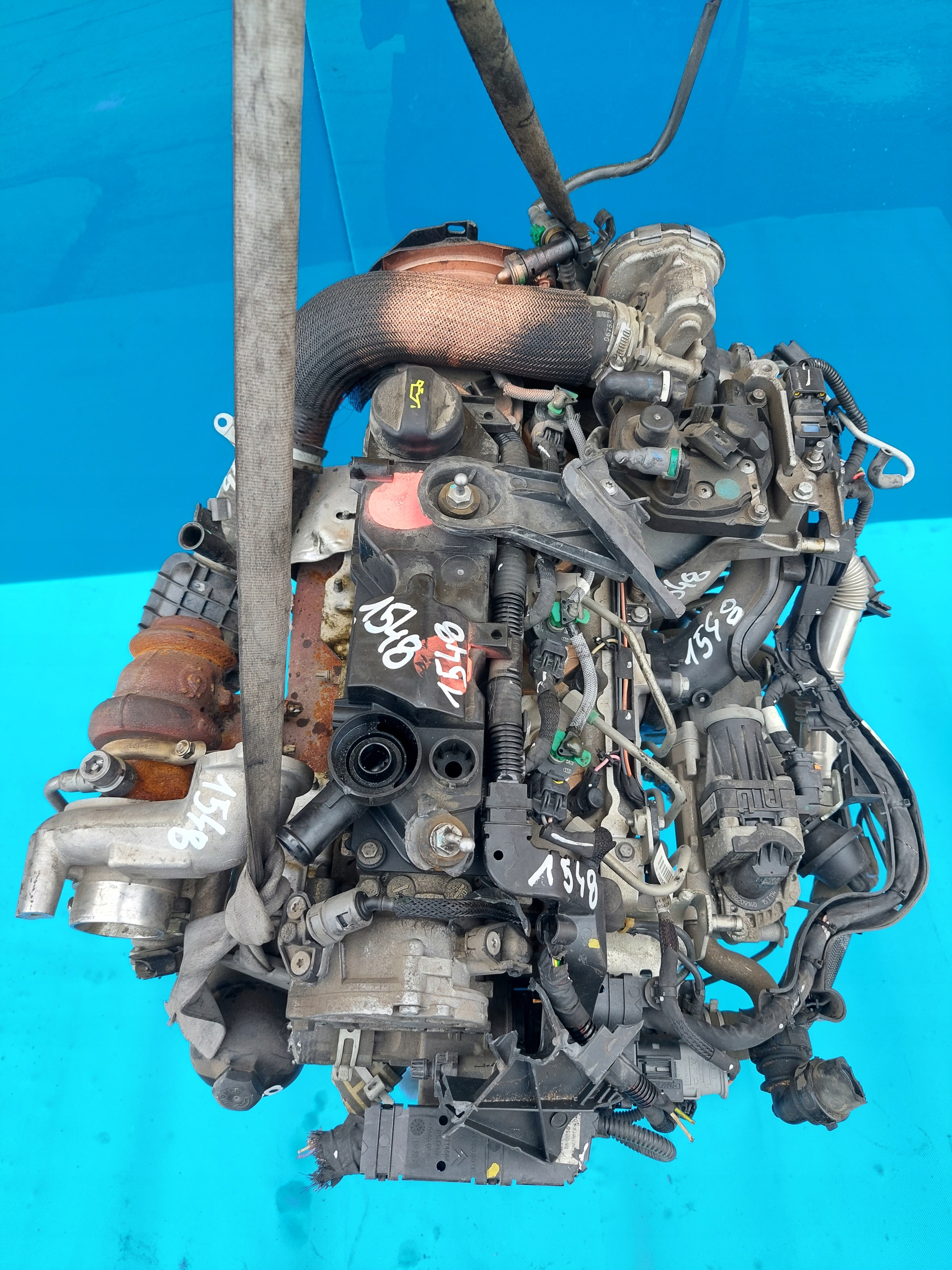 engine PEUGEOT 208 1.4 HDI 8H01 154.345km