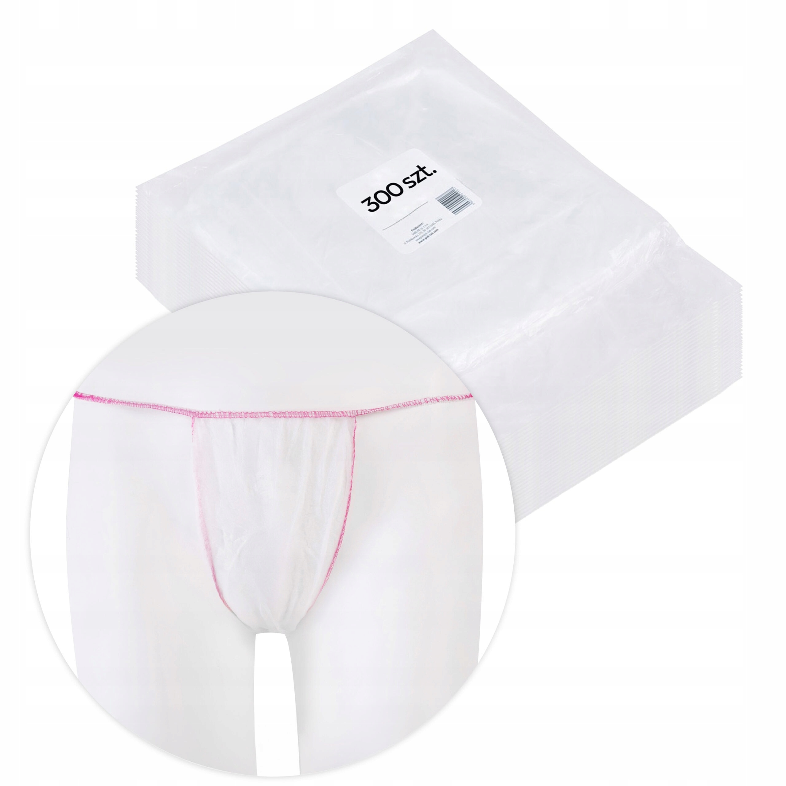 Kalhotky Na Jedno Použití Dámské kosmetické na masáž Spa Netkané 300 ks
