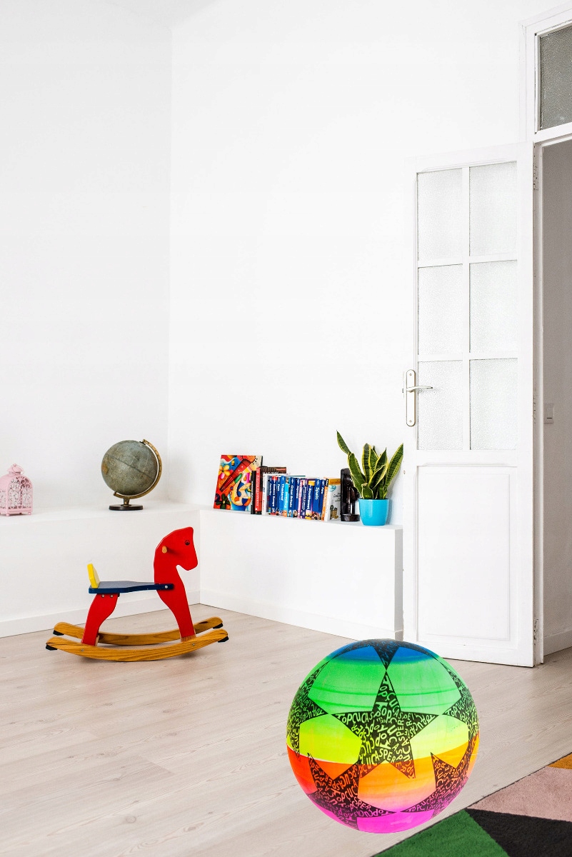 PIŁKA GUMOWA DLA DZIECI DO OGRODU BASEN PLAŻE 20cm EAN (GTIN) 723539871490