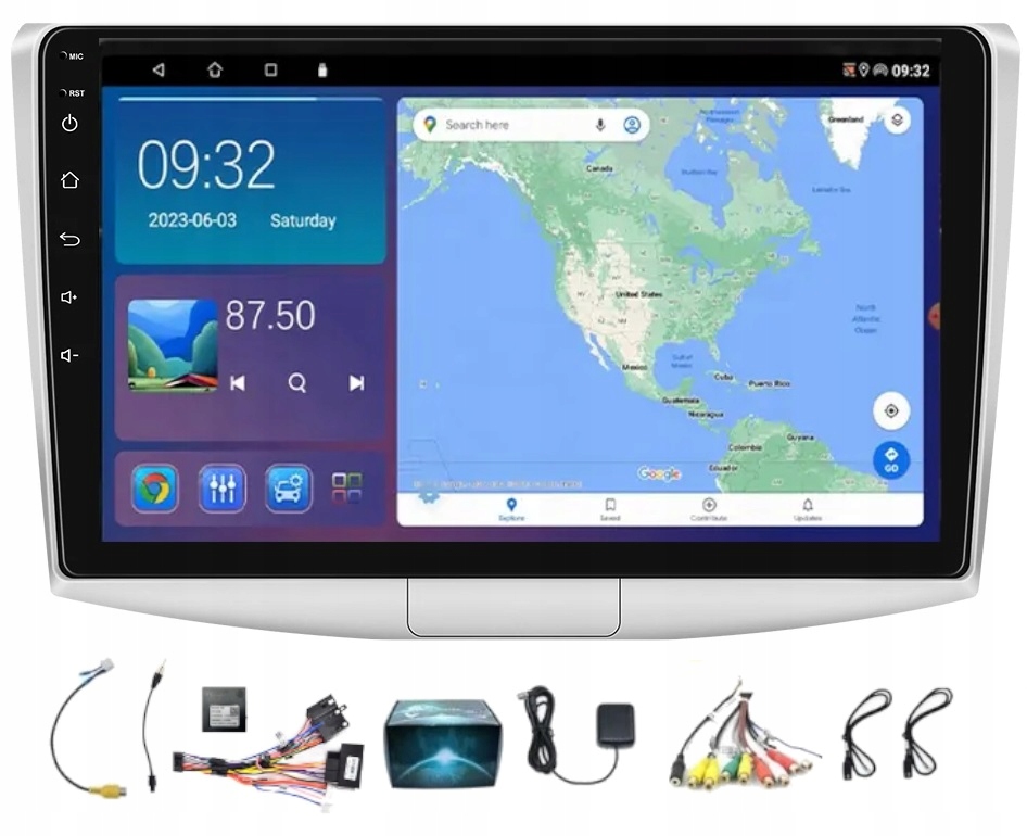 Autorádio Gps S Androidem Pro Vw Passat B6 B7 CC 2005-2014 Usb Carplay Usb Rds 2GB 64GB