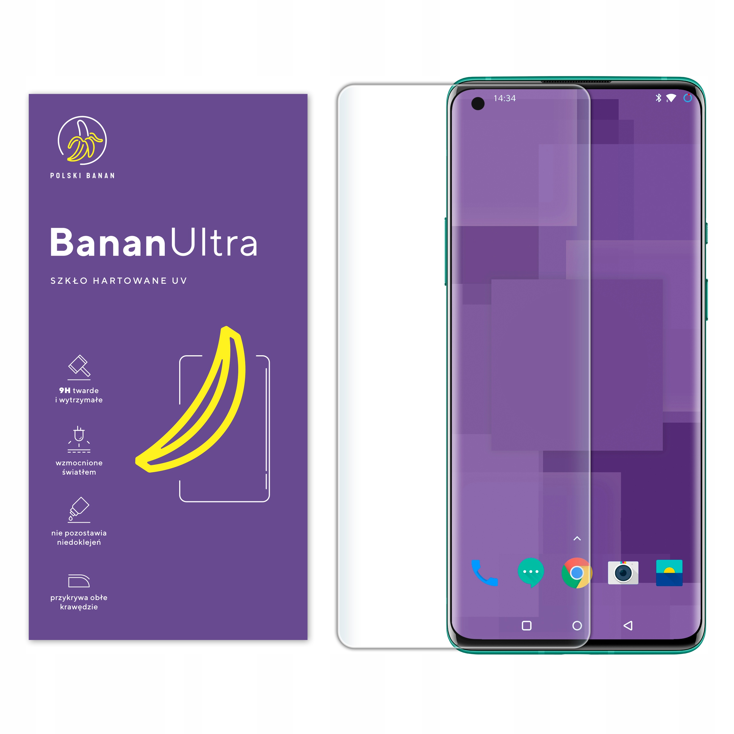 

Szkło Hartowane Uv Polski Banan do OnePlus 8 Pro