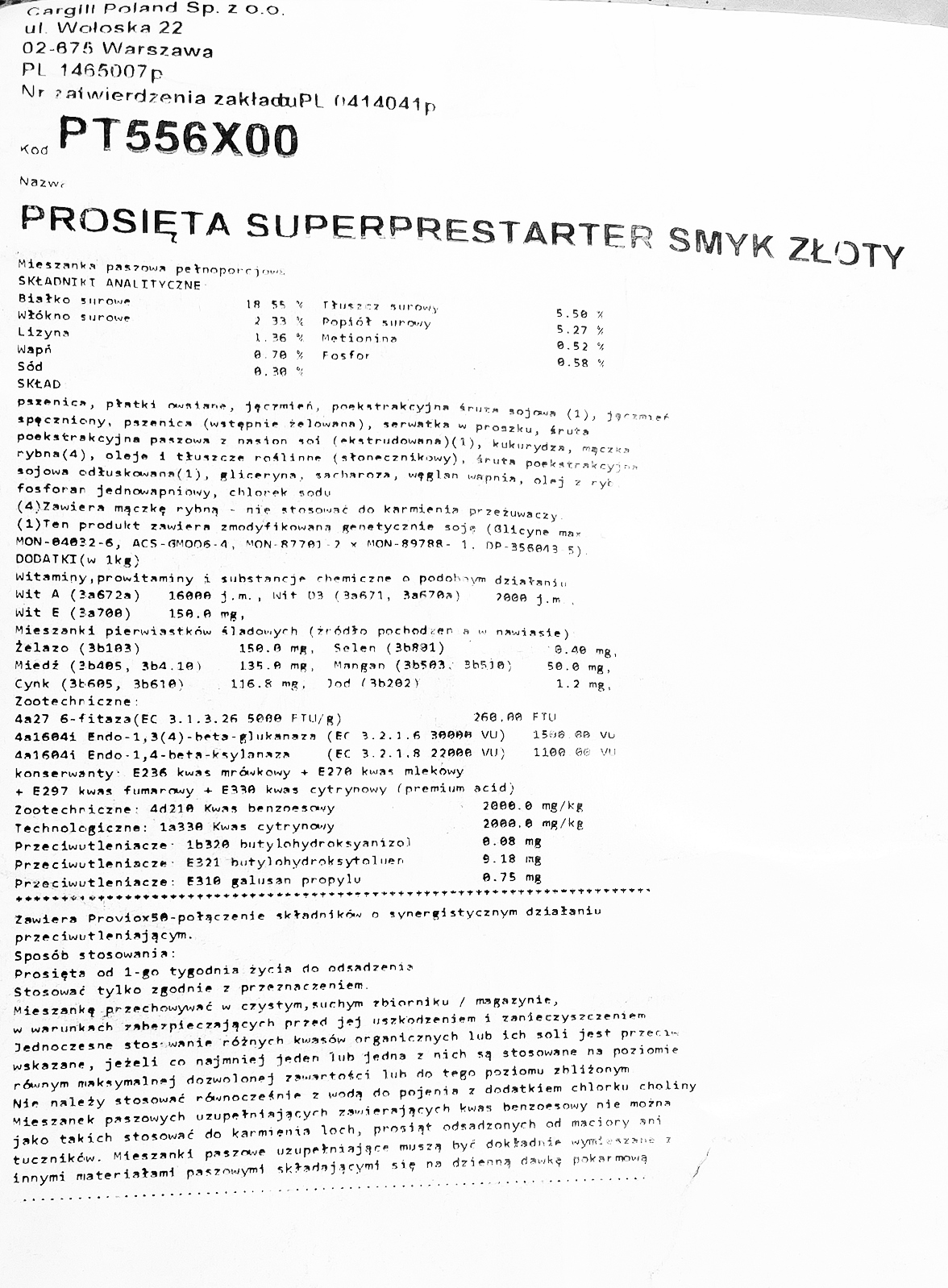 Provimi SUPER PRESTARTER SMYK pasza dla prosiąt Marka Provimi