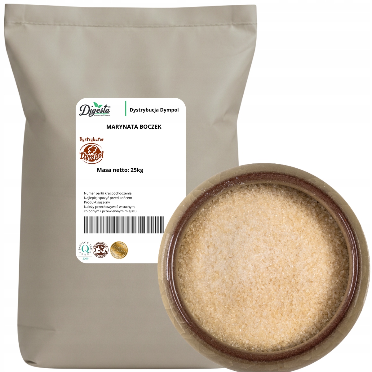Levně Marynata Boczek zálivka na peklování a uzení Přírodní Složky 25 kg