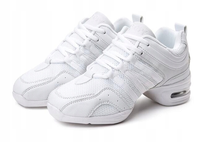 BUTY DO TAŃCA NOWOCZESNEGO TRENINGOWE SPORTOWE Model A41 - WHITE