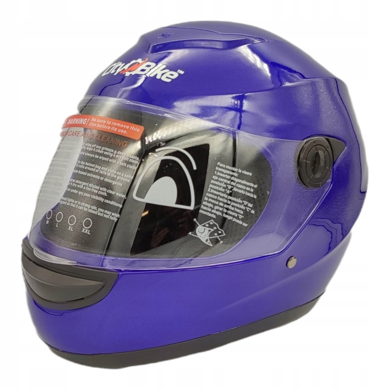 

Kask Na Skuter Motocykl Integralny Pełny Xs