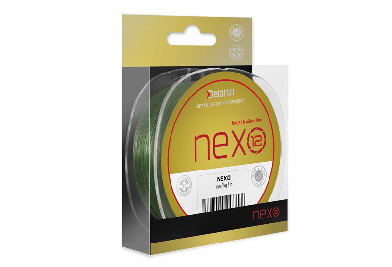 Delphin Nexo Plecionka Zielona 12 Splotów 130 0,10