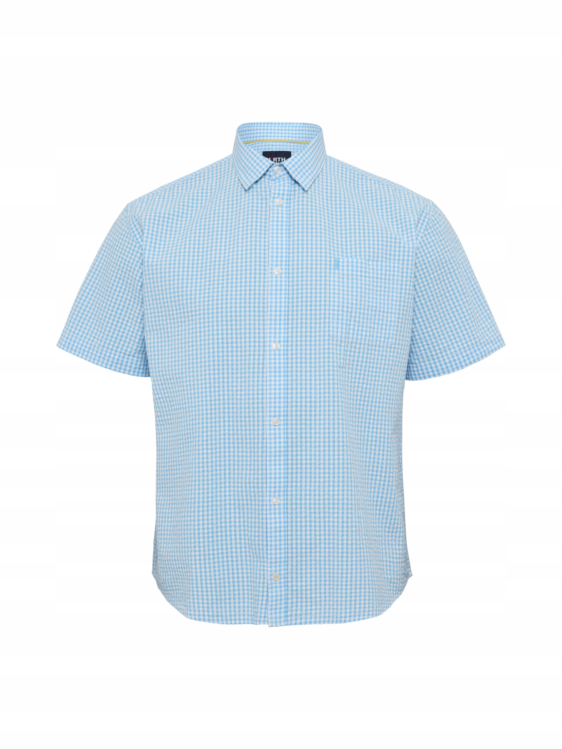 North Latitude Velká Kostkovaná Košile Velké Velikosti 3XL