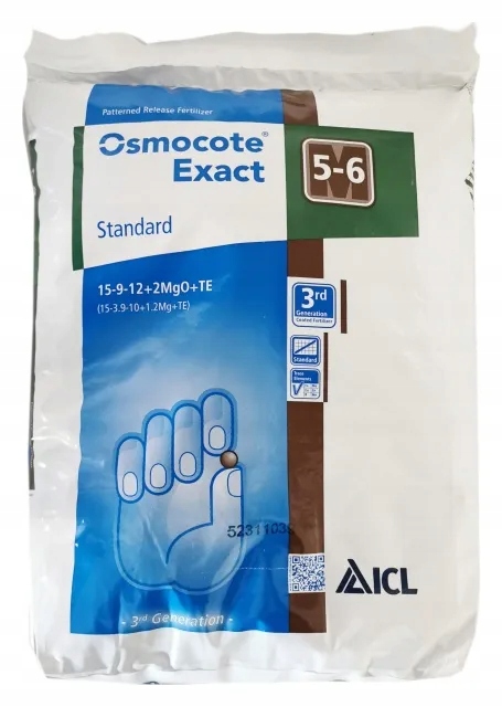 Osmocote Exact 5-6m Standard 25kg ICL