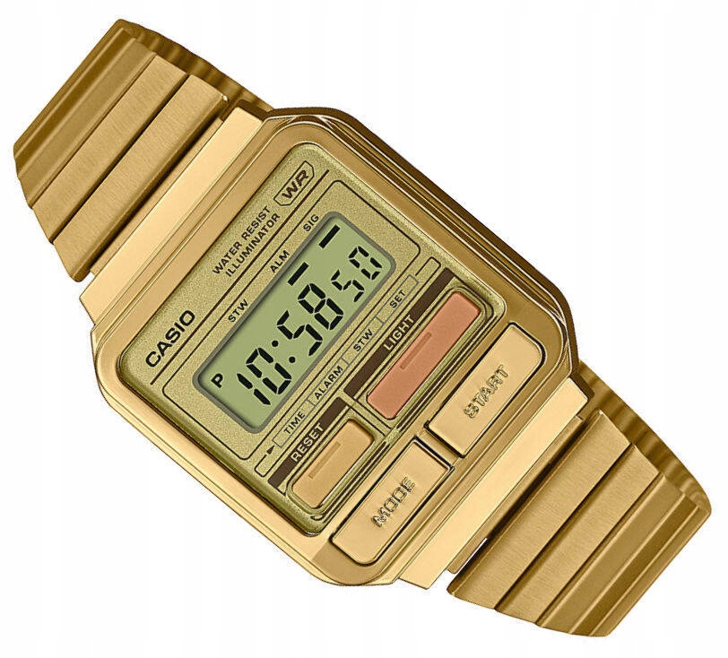 Zlaté Hodinky Casio Vintage A120WEG-9AEF Retro