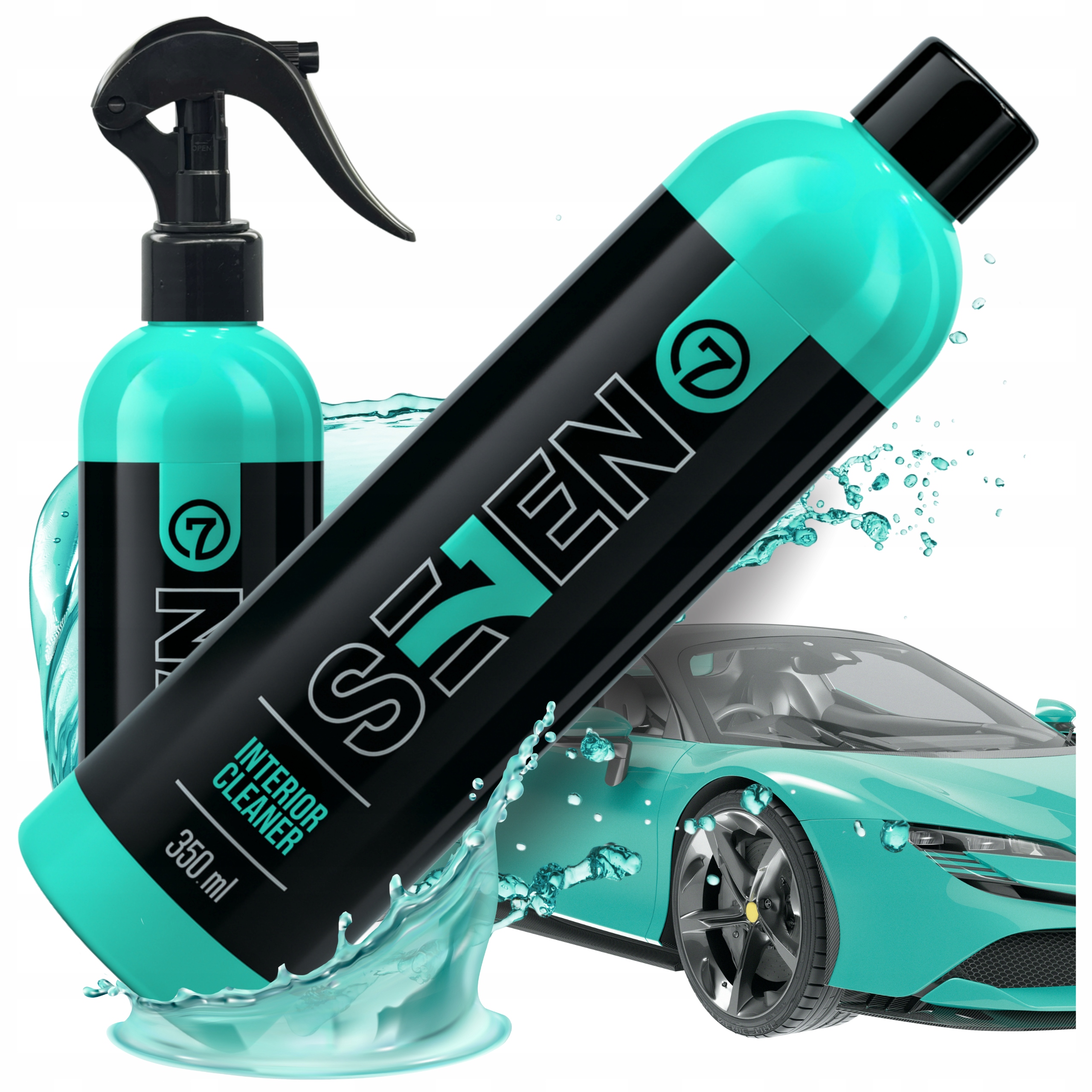 Preparat do Renowacji Plastików kokpitu wnętrza Seven Interior Cleaner 350