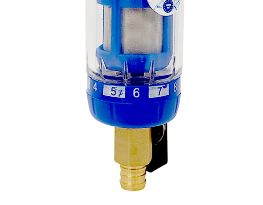Filtr 3/4GZ, 3/4GW, 1GZ, klucz, spust, 40-60 mik, skrobak, ciśnieniomierz Pojemność 0 l