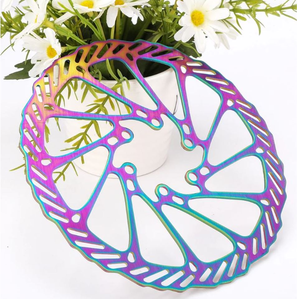 TARCZA HAMULCOWA ROWEROWA 160 MM - 6 ŚRUB W KOMPLECIE - KOLOROWA Kod producenta CENTERLINE160OEM