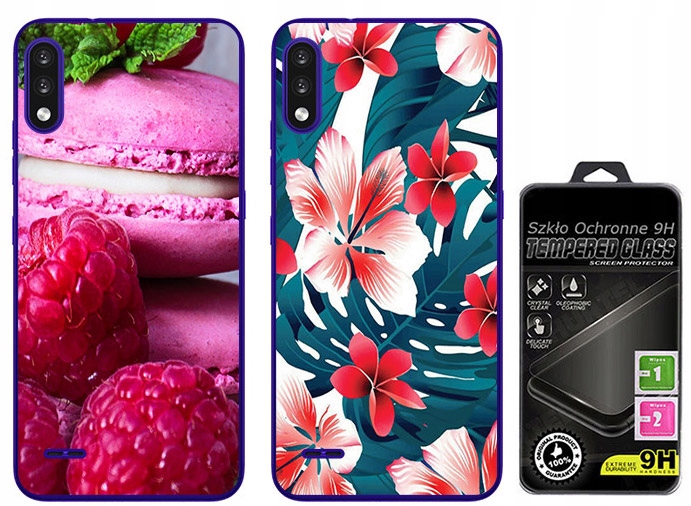 

2 x Etui Silikon Do Lg K22 Szkło