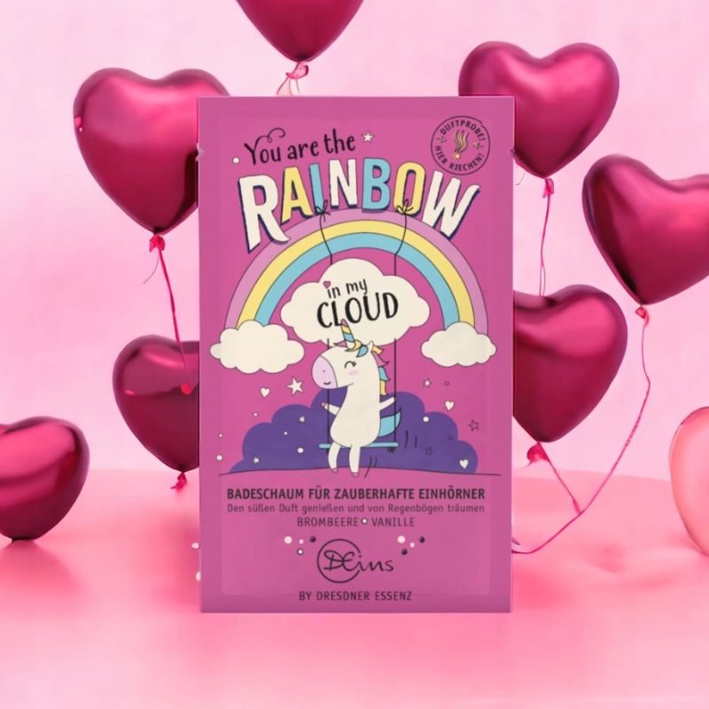 JESTEŚ TĘCZĄ W MOJEJ CHMURZE PIANKA DO KĄPIELI 60 g DRESDNER ESSENZ Kod producenta 17828