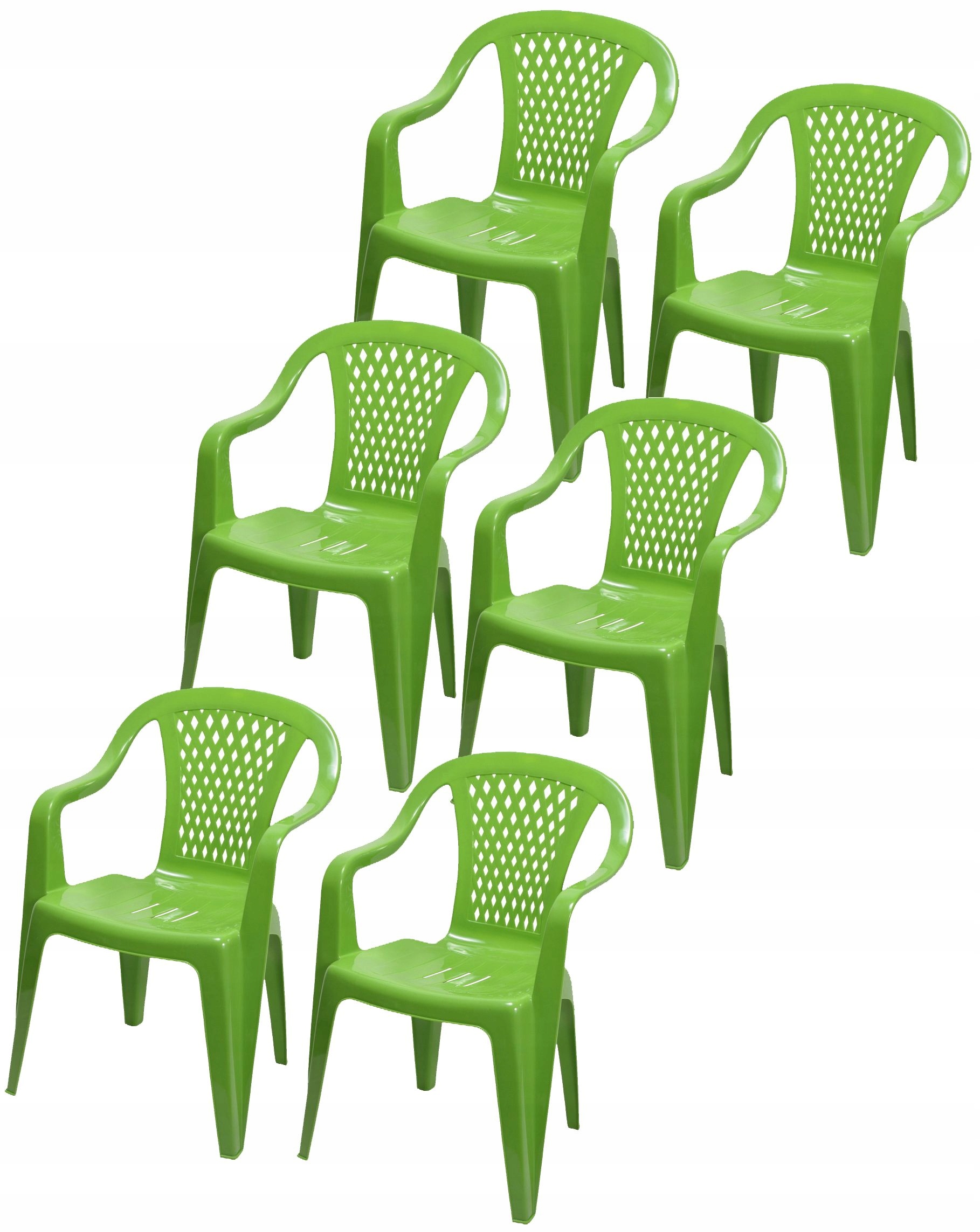6x OGRODOWE KRZESŁO MOCNE BALKONOWE KRZESŁA LIMON