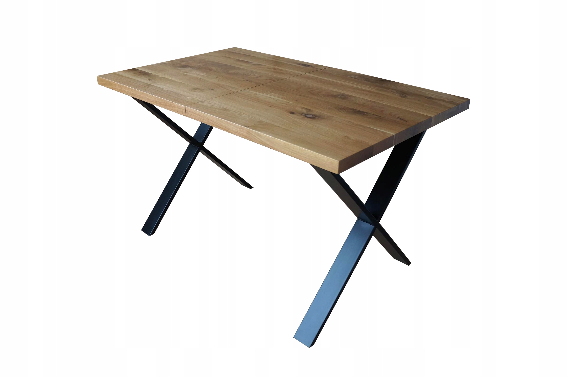 STÓŁ JADALNIANY ROZKŁADANY LOFT DĄB 130/190/80 CM