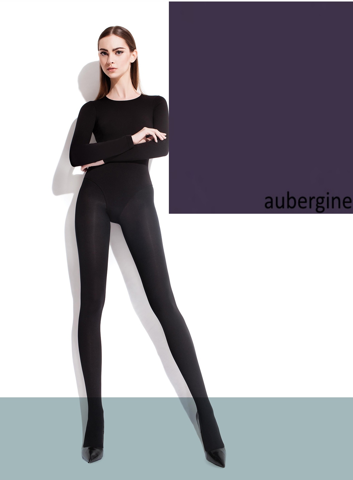 

Rajstopy 5 kryjące 100 den Olga Fiore aubergine