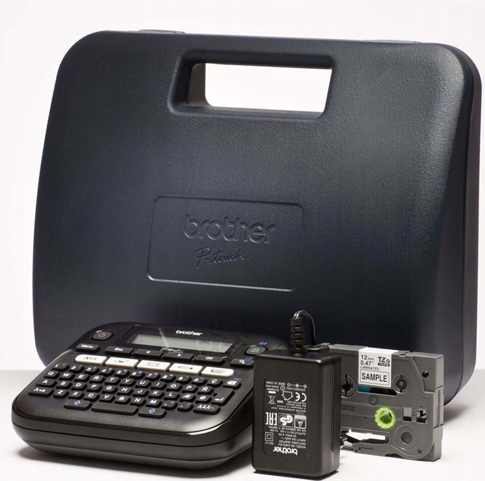 Drukarka etykiet Brother PT-D210VP z walizką *od RĘKI*1 taśma w zestawie*
