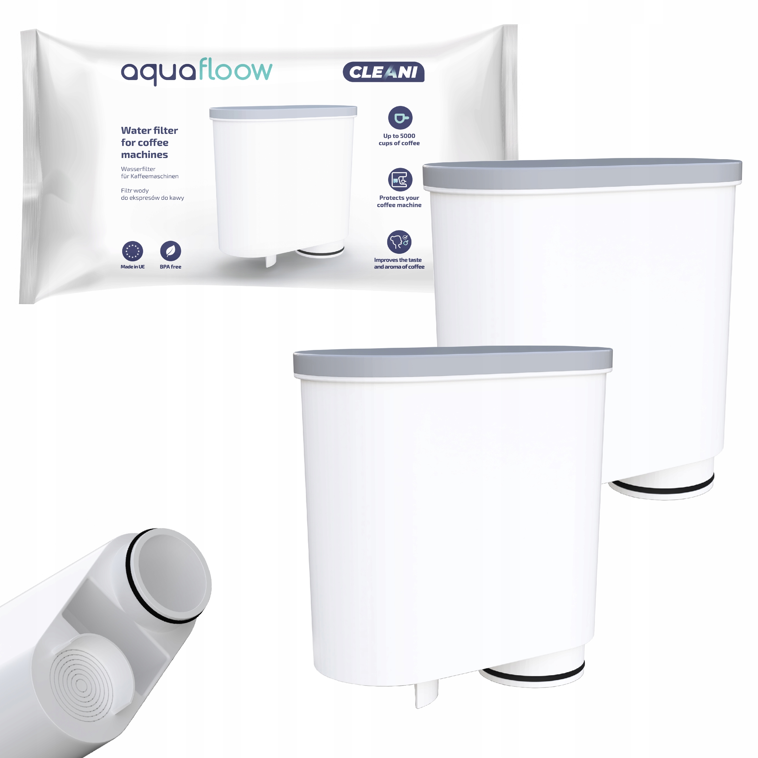 

2x Zamiennik do Philips Saeco AquaClean CA6903