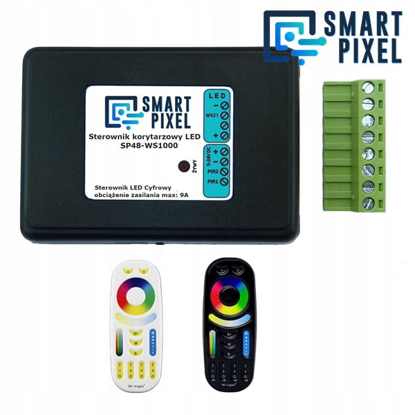 Koridorový ovládač SmartPixel SP48-WS1000 pre digitálne Led pásky Mono