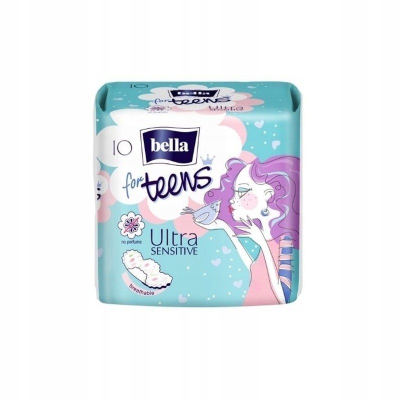 

Podpaski higieniczne Bella For Teens Sensitive 10s