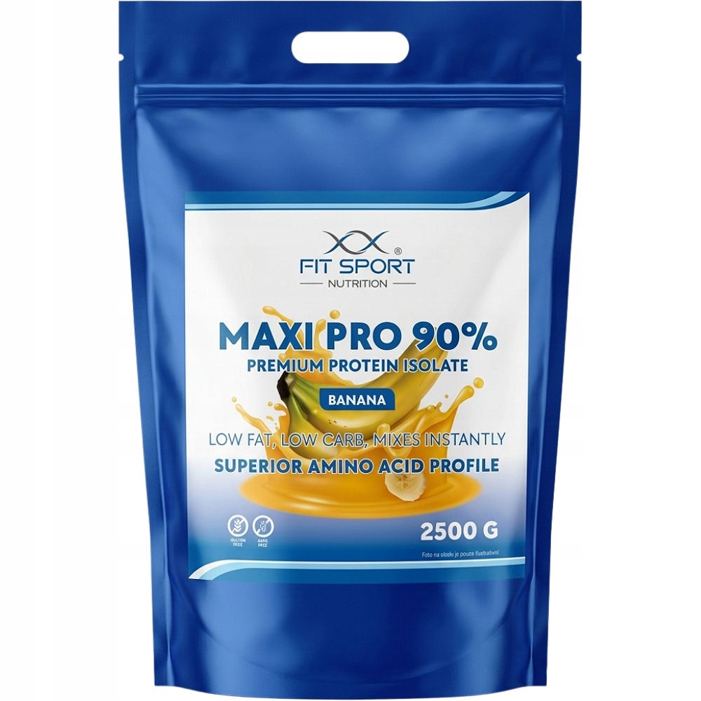 Maxi Pro Protein 90% 2500g banana