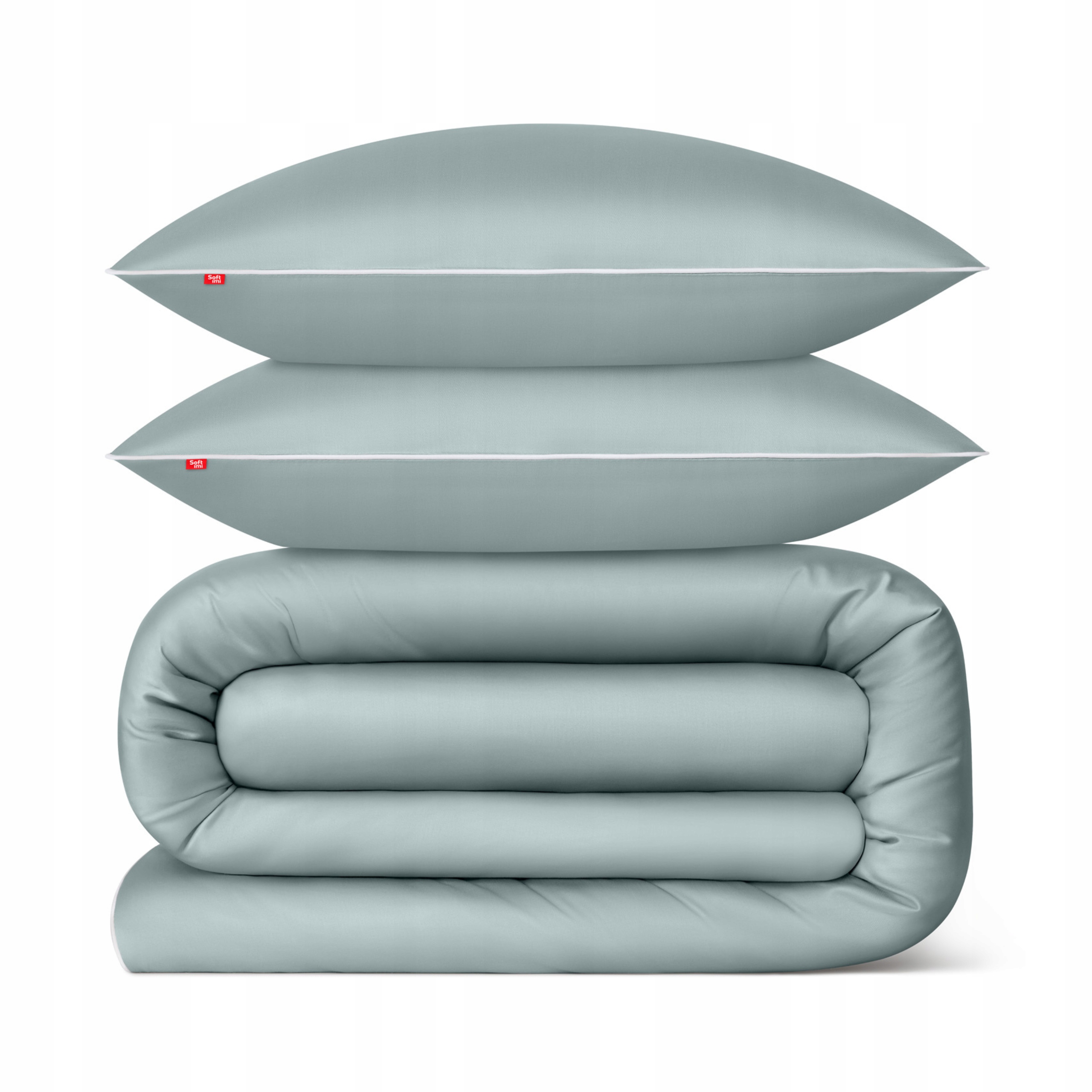 Saténová Sada Lůžkového Povlečení 160X200 2 Povlaky Na Polštáře 70X80 Sada Povlečení 100% Bavlna