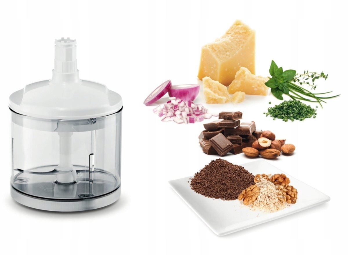 BOSCH Blender Ręczny Ergonomiczny 450W Stal Nierdzewna Czerwony Biały — miniatura 9