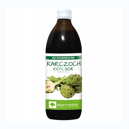 

Sok z karczocha Alter Medica 500 ml Na trawienie