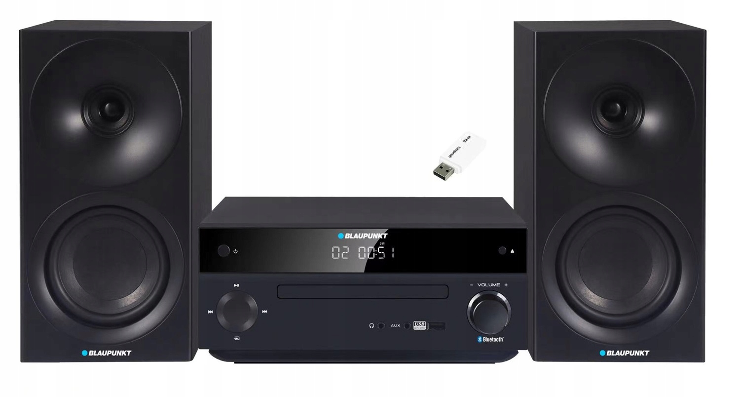 Věž Blaupunkt MS30.2BT Bt CD Usb 150W Hdmi Arc Aux Loud Pilot Pendrive