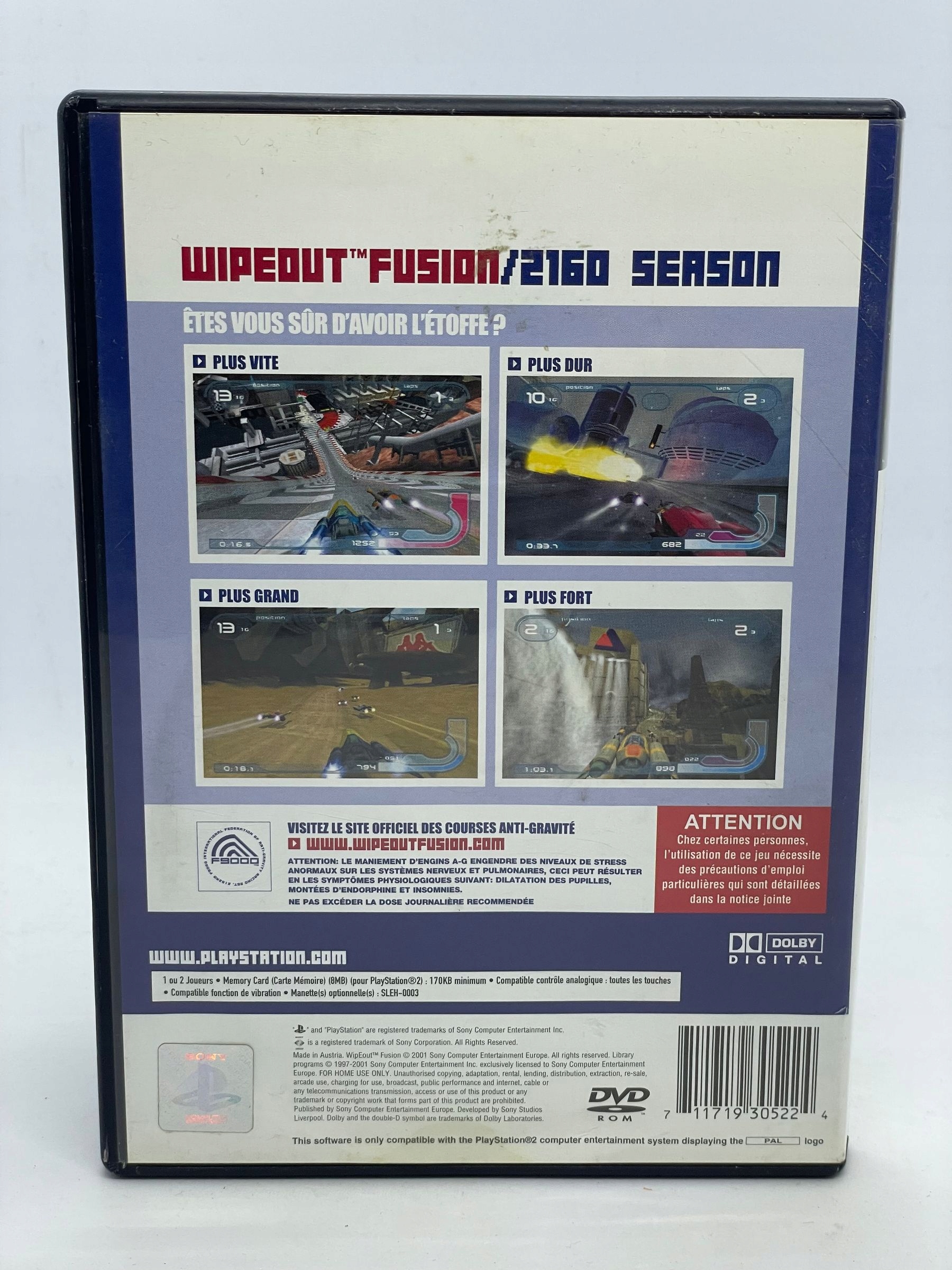 Gra Wipeout Fusion PS2 Tematyka wyścigi