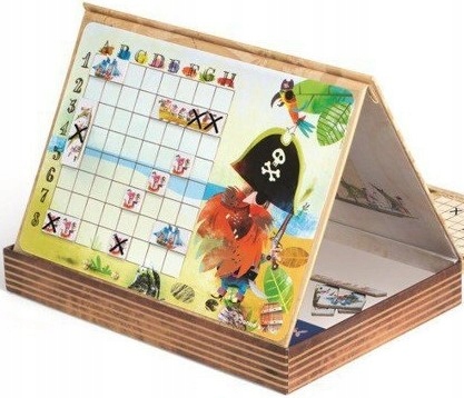 STATKI GRA MAGNETYCZNA BITWA MORSKA JANOD 5+ LAT Płeć chłopcy dziewczynki